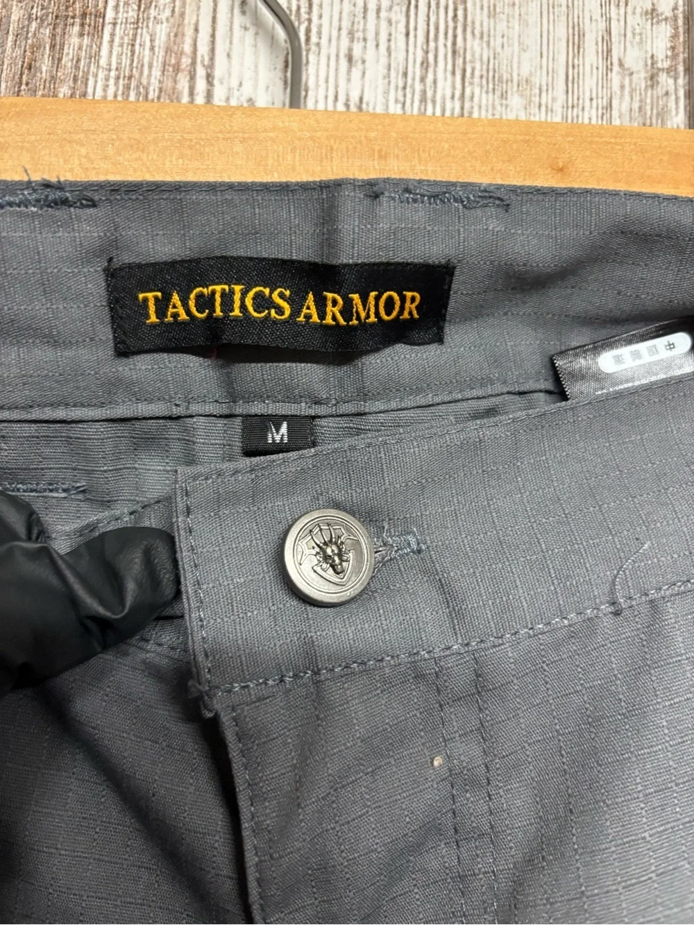Men's Gray Cargo Utility Pants